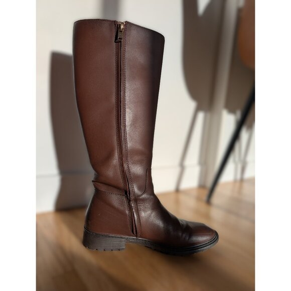 Coach Brown Knee-High Boots - Picture 5 of 9